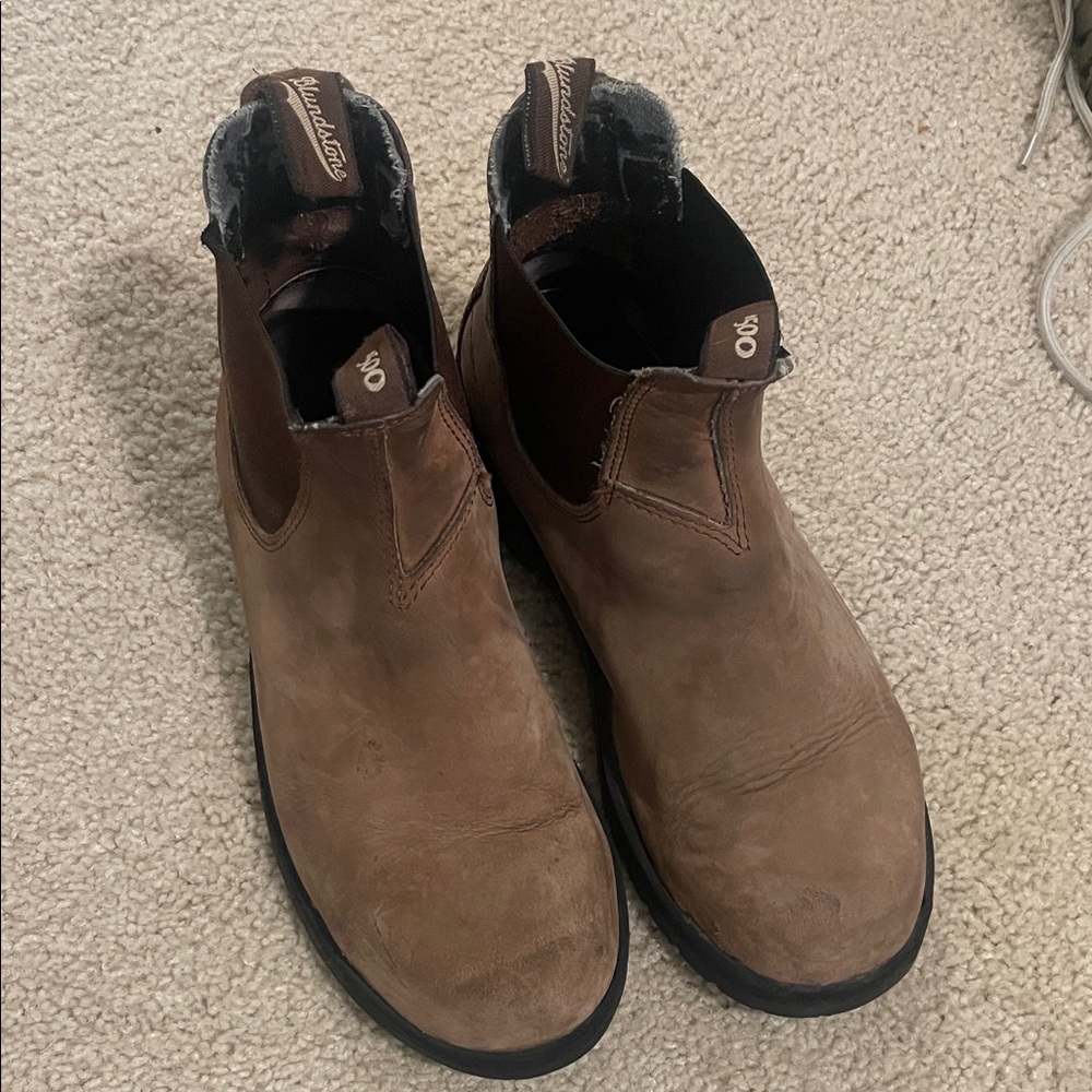 Blundstone Men's Tan Leather Boots